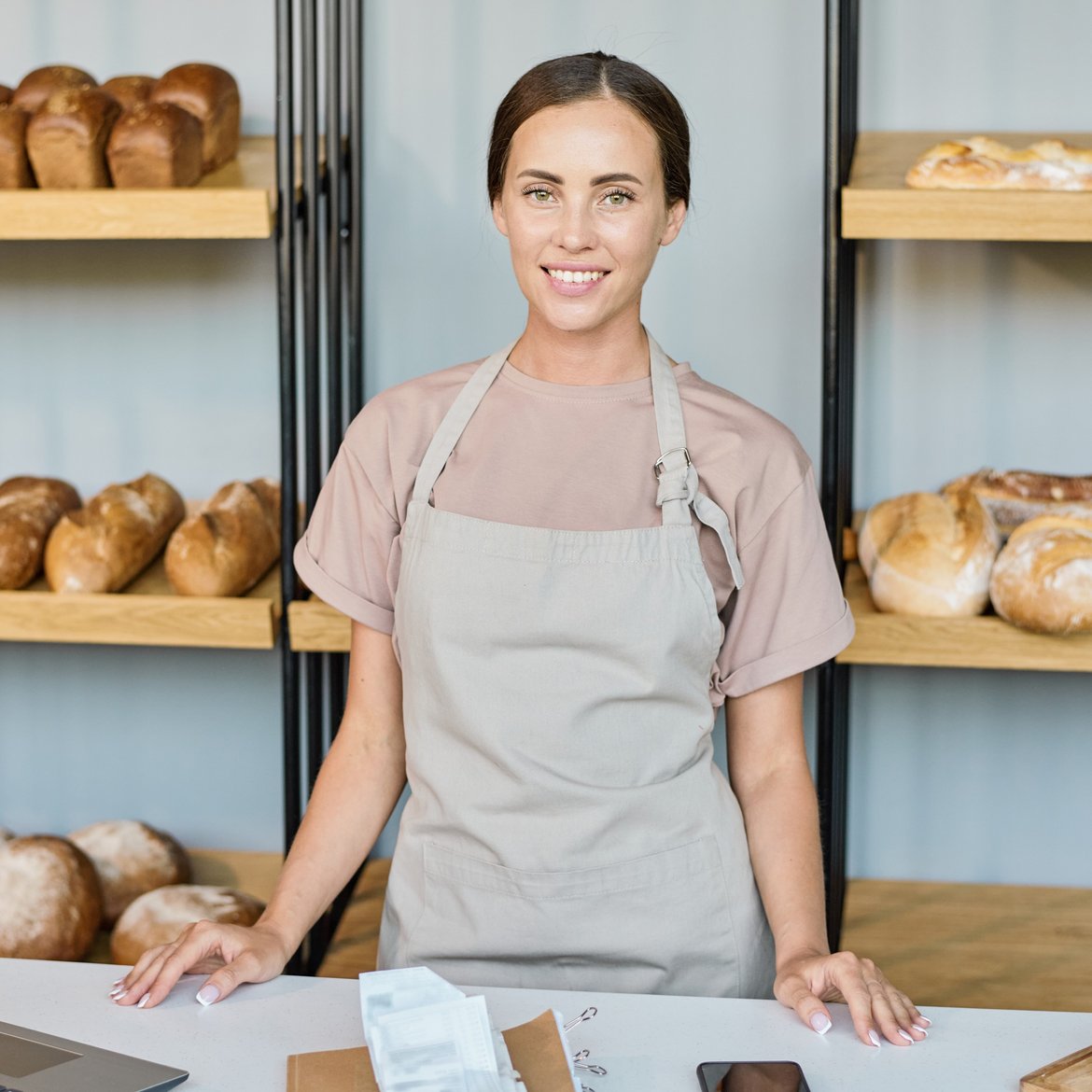 Bäckerei & Metzgerei – Kassensystem am Ladentisch