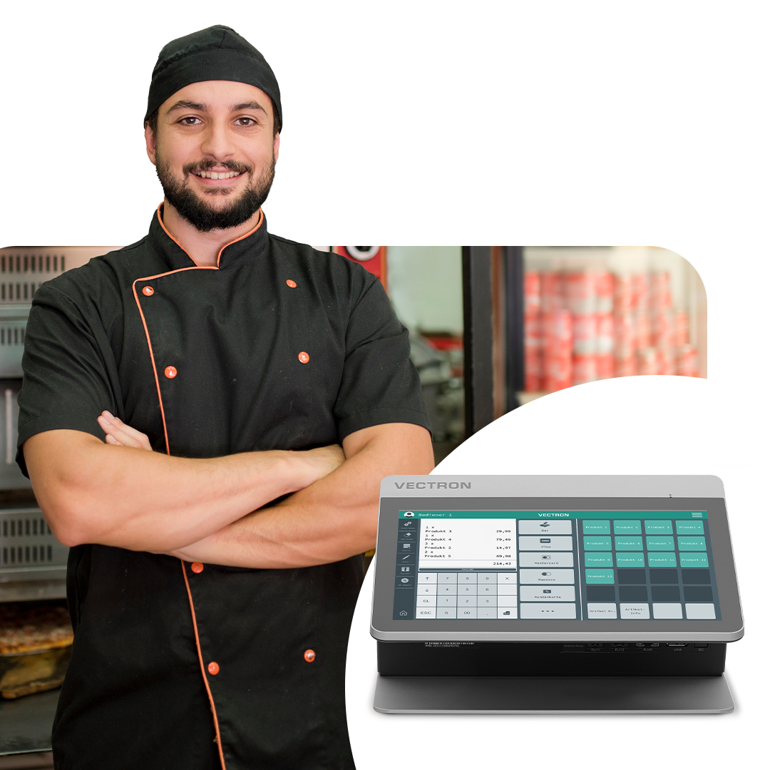 Imbiss & Catering – Thekenkasse mit Vectron POS Life