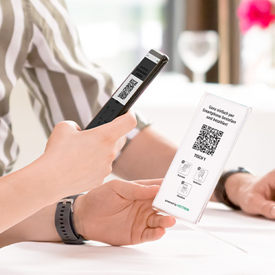 Inhouse-Ordering per QR-Code am Tisch